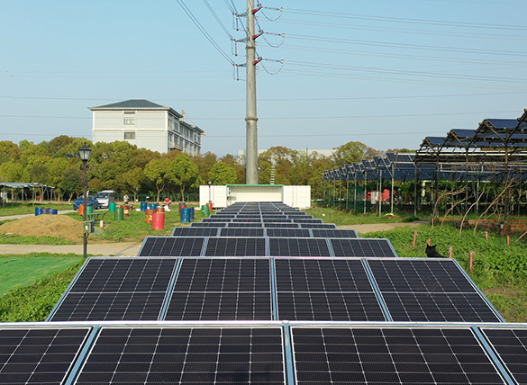 “集装箱储能+集装箱光伏”  暂时电力解决计划